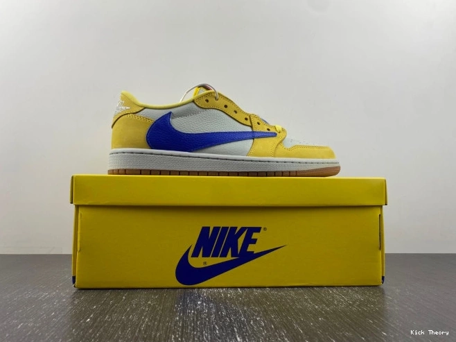 Kicked Out Shoe Store Canary Air Scott DZ4137-700 x OG Jordan Travis 1 Low 0821